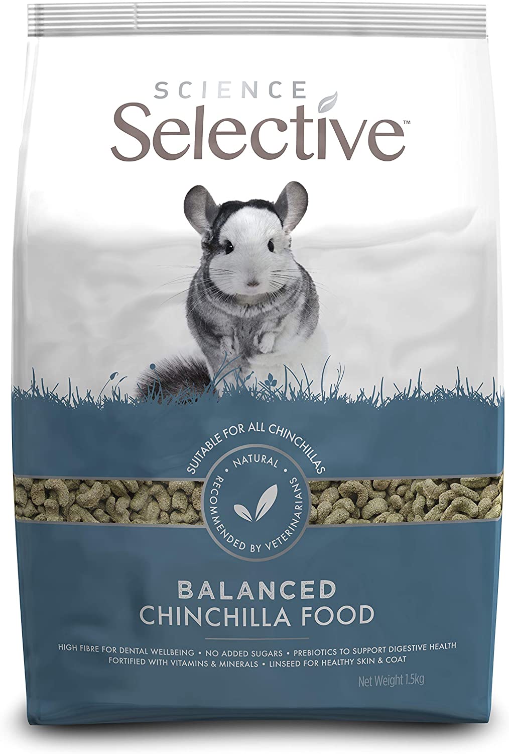 Supreme Science Selective Chinchilla With Plantain 1.5kg