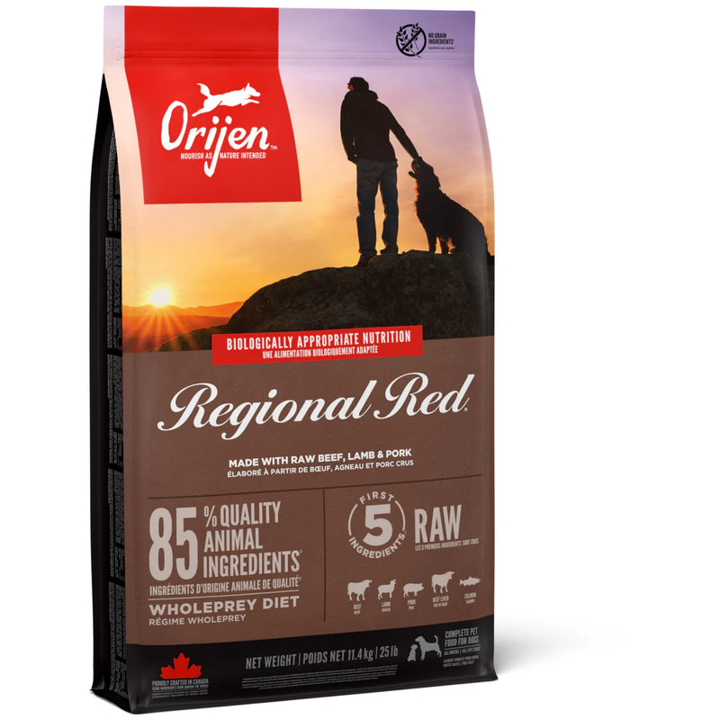 Orijen Regional Red Adult Dog Food 11.4kg