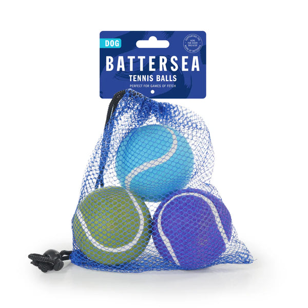 Rosewood - Battersea Tennis Balls Dog Toys (3pk)