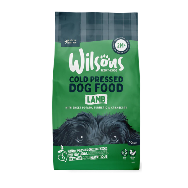 Wilsons - Grass Fed Lamb Premium British Cold Pressed Dog Food