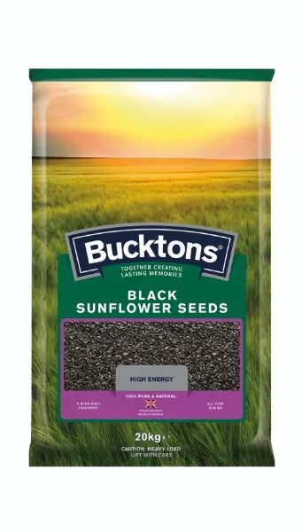 Bucktons Black Sunflower Seed 20kg