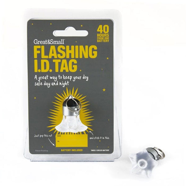 Great & Small Flashing Flower Tag