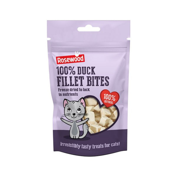 Rosewood Freeze Dried Duck Cat Treats 15g