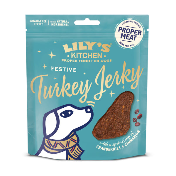 Lily's Kitchen Festive Christmas Turkey Jerky 70g