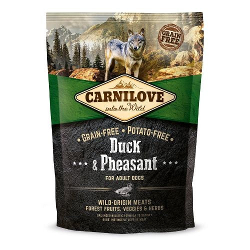 Carnilove Duck & Pheasant Adult Dry Dog Food 1.5kg