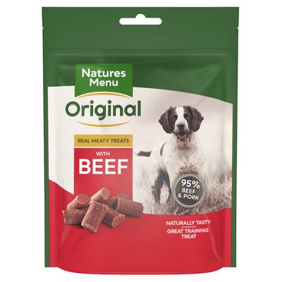 Natures Menu Beef Treats 120g