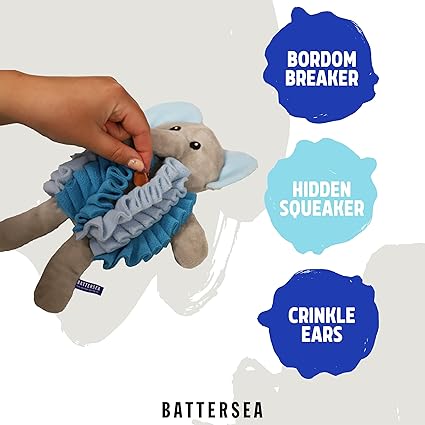 Rosewood - Battersea Snuffle Elephant Dog Toy