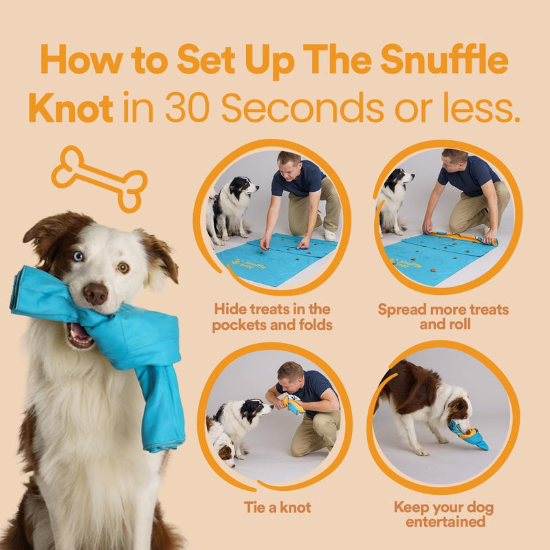 SnuffleKnot Christmas Dog Enrichment Toy