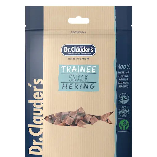 Dr Clauder's Herring Trainee Snacks 80g