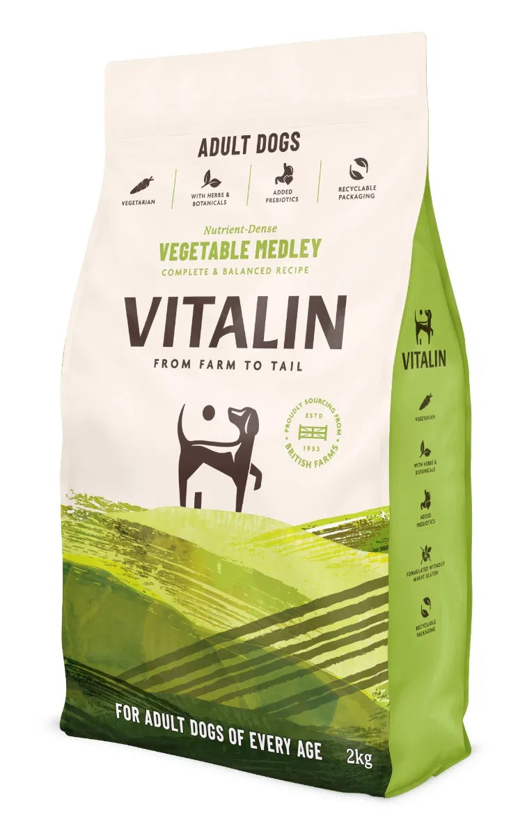 Vitalin Adult Vegetable Medley Dog Food