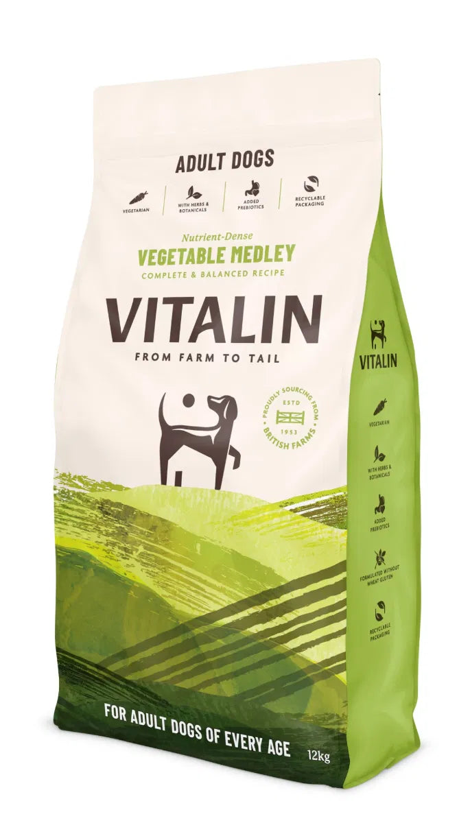 Vitalin Adult Vegetable Medley Dog Food