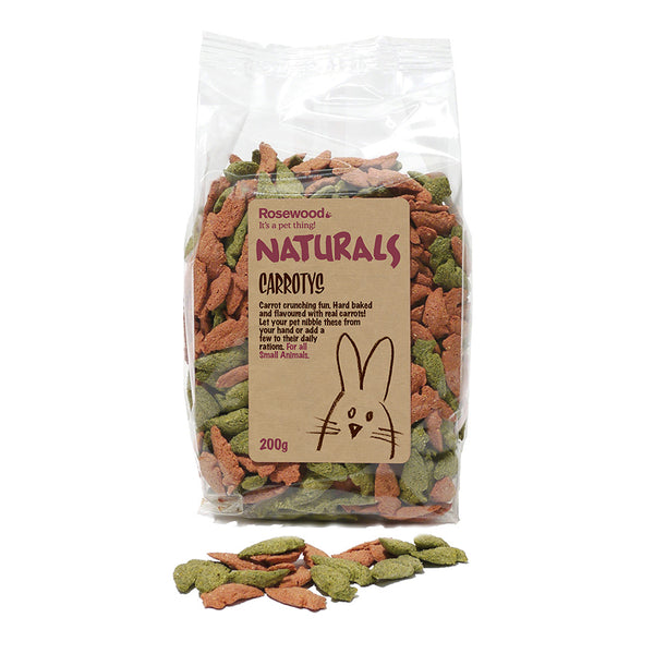 Rosewood Naturals Carrotys 200g