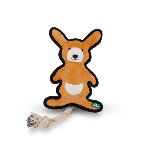 Beco Recycled Rough & Tough Kangaroo Dog Toy