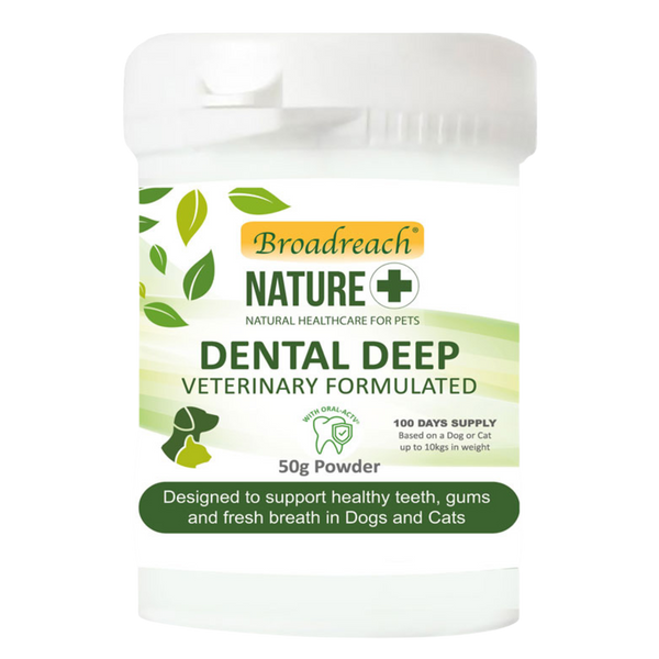 Broadreach Nature Dental Deep Care Powder for Dogs & Cats