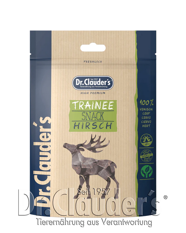 Dr Clauder's Trainee Snacks Venison 80g