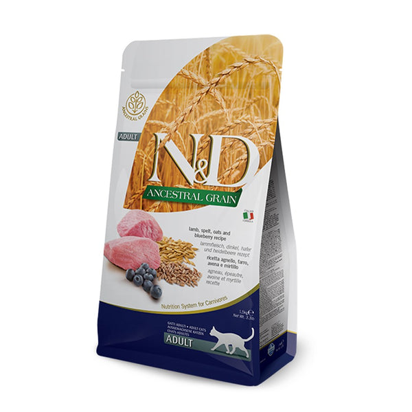 Natural & Delicious Cat Ancestral Grain Lamb & Oats