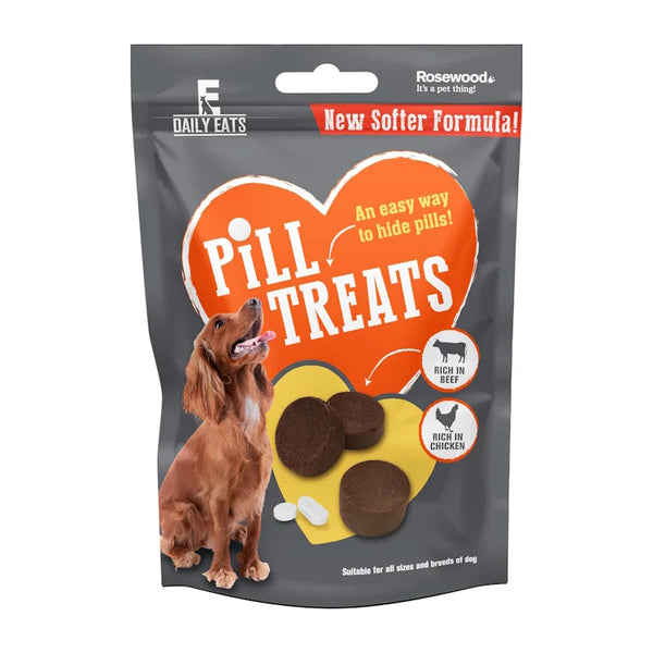 Rosewood Pill Treats For Dogs 80g