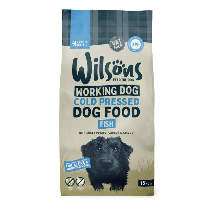 Wilsons - Fish Cold Pressed Working Dog Food