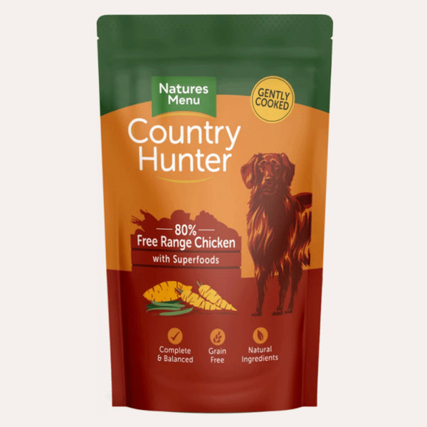 Natures Menu Country Hunter Chicken Dog Pouches (6x150g)