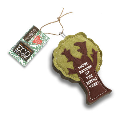 Green & Wild's Barking up the Wrong Tree, Eco Dog Toy