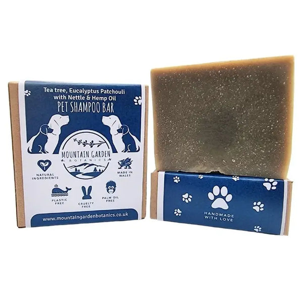 Mountain Garden Botanics - Shampoo Bar - Tea tree, Eucalyptus & Patchouli