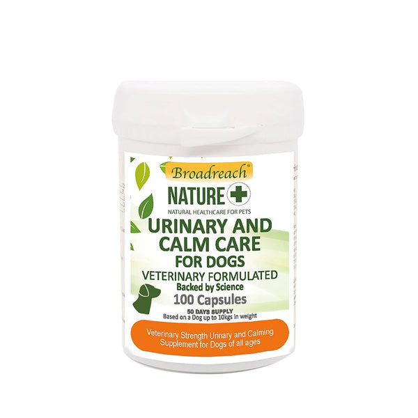 Broadreach Nature Urinary & Calm Care for Dogs - 100cps