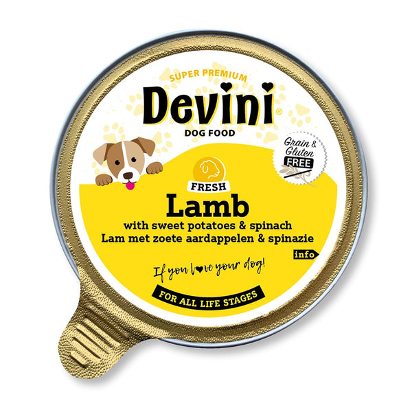 Devini Lamb Wet Dog Food