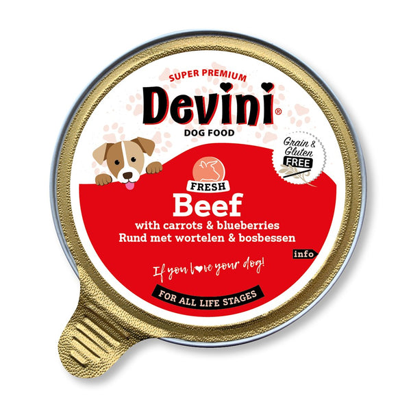 Devini Beef Wet Dog Food