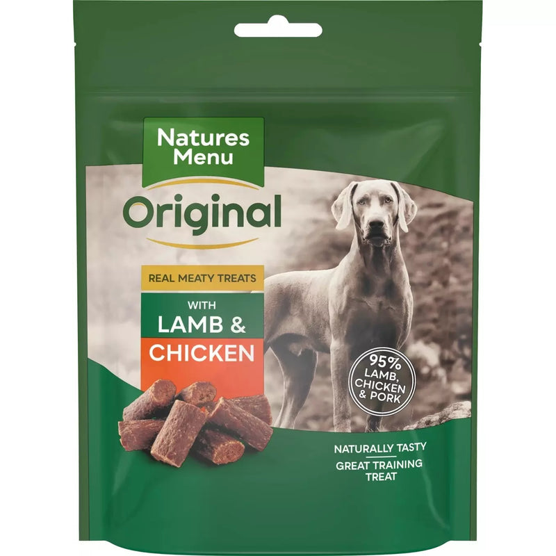 Natures Menu Lamb & Chicken Dog Treats 120g