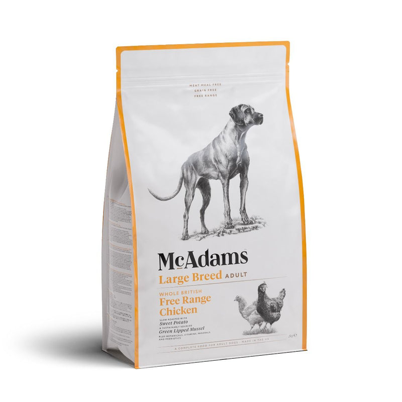 McAdams Free Range Chicken Large Breed Dog