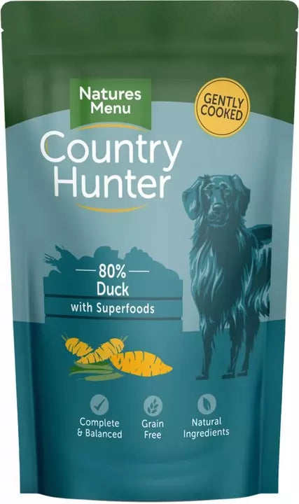 Natures Menu Country Hunter Duck Pouches 6x150g