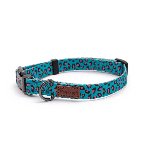 Great & Small Penrose Leopard Pink Spot Collar