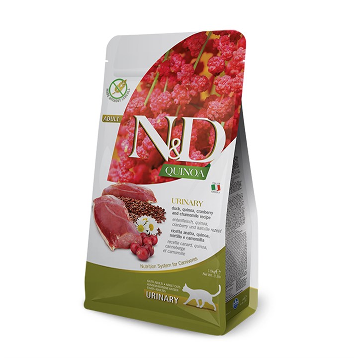 Natural & Delicious Cat Quinoa Urinary Duck & Cranberry 1.5kg