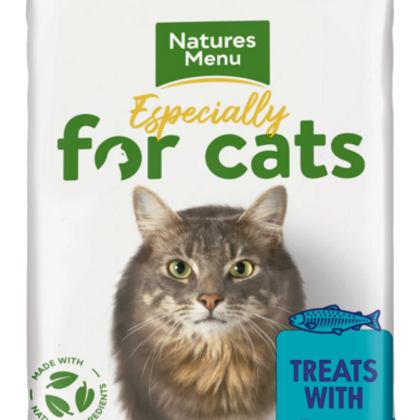 Natures Menu Salmon Trout Cat Treats 60g