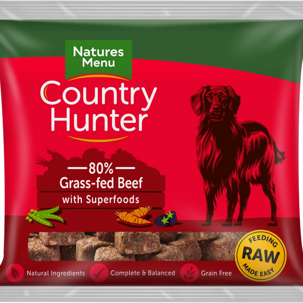 Natures menu country hunter best sale raw nuggets